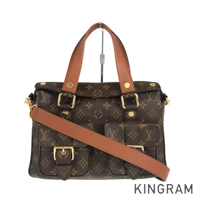 LOUIS VUITTON Monogram Manhattan M43481 Hand bag