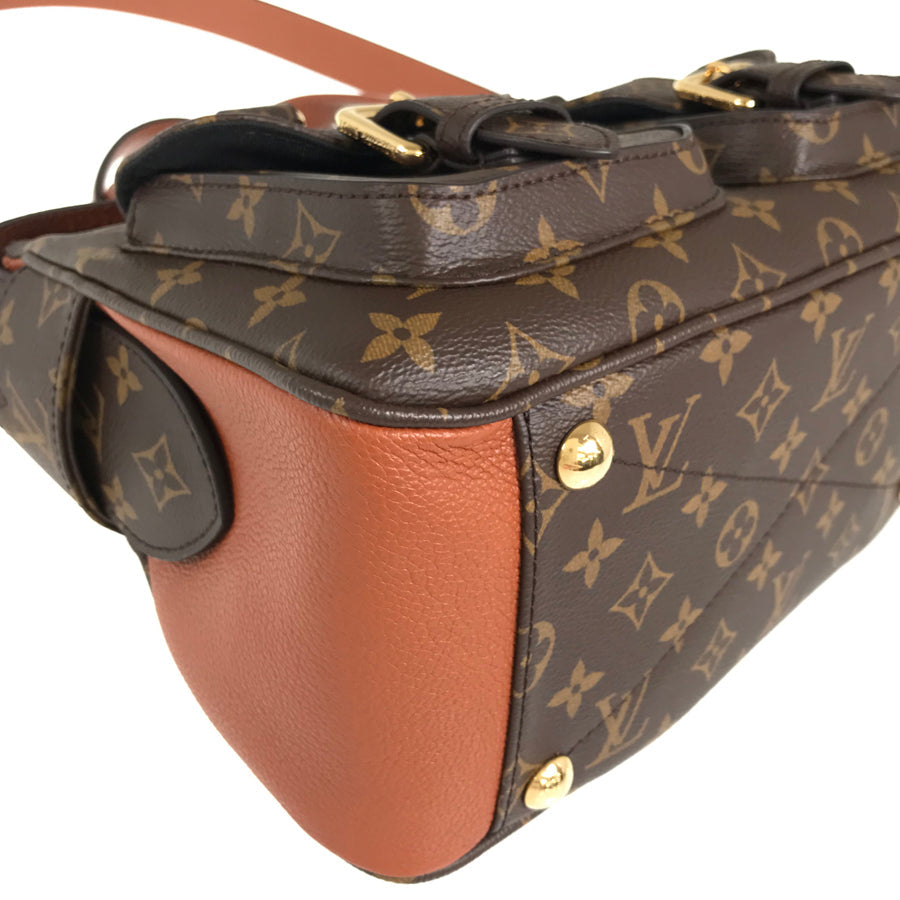 LOUIS VUITTON Monogram Manhattan M43481 Hand bag