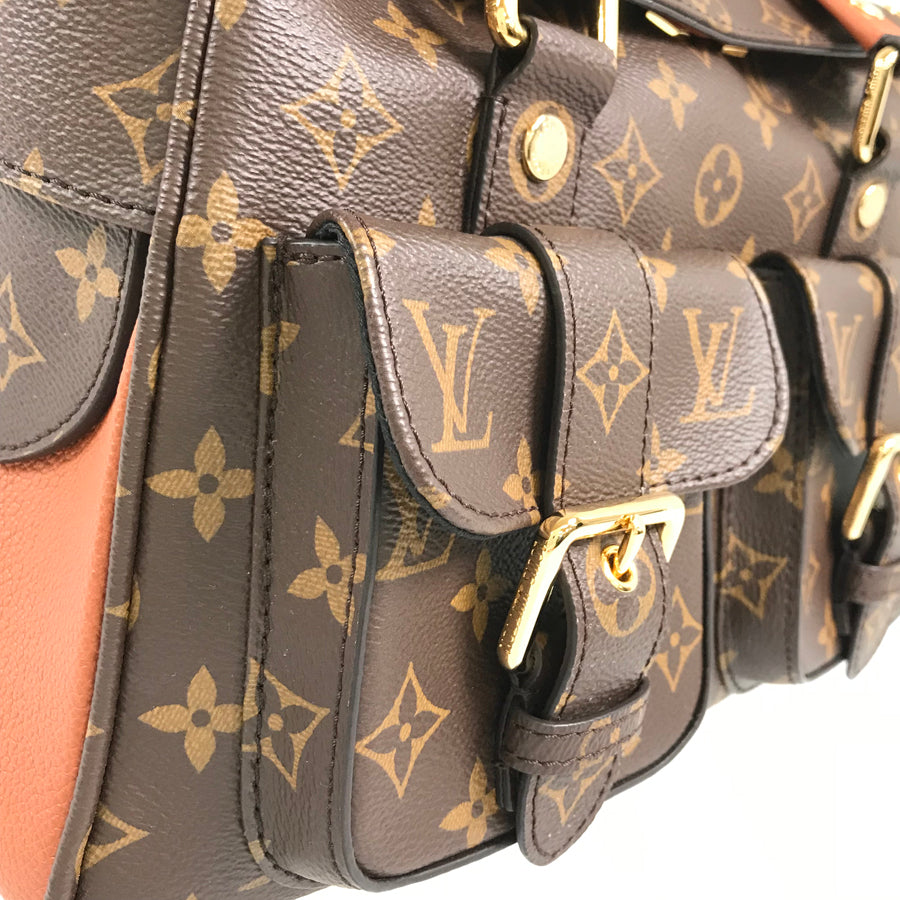 LOUIS VUITTON Monogram Manhattan M43481 Hand bag