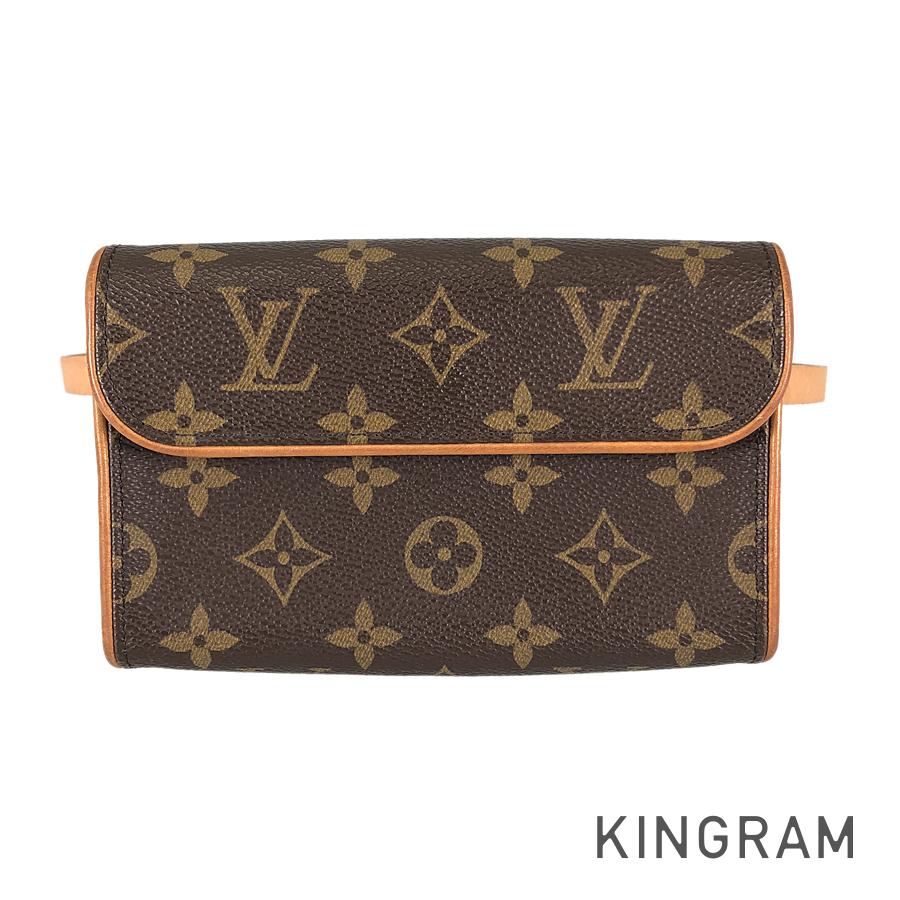 LOUIS VUITTON Monogram Pochette Florentine M51855 Waist pouch
