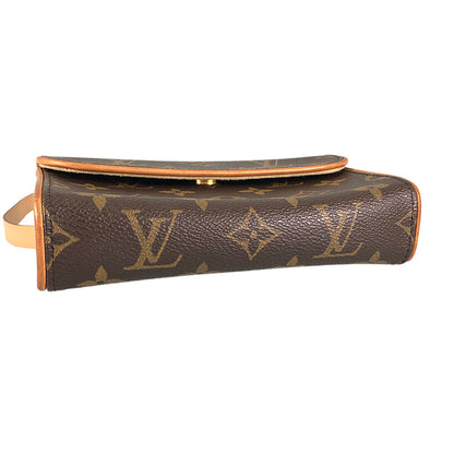 LOUIS VUITTON Monogram Pochette Florentine M51855 Waist pouch