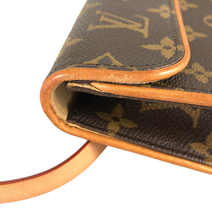 LOUIS VUITTON Monogram Pochette Florentine M51855 Waist pouch