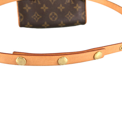 LOUIS VUITTON Monogram Pochette Florentine M51855 Waist pouch