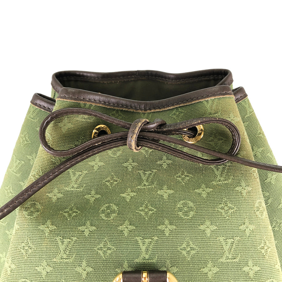 LOUIS VUITTON Monogram Mini Montsouris GM Backpack Backpack