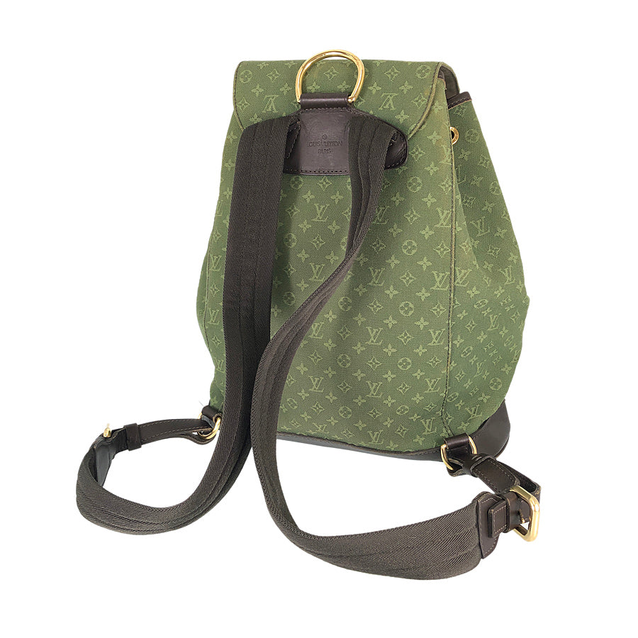 LOUIS VUITTON Monogram Mini Montsouris GM Backpack Backpack