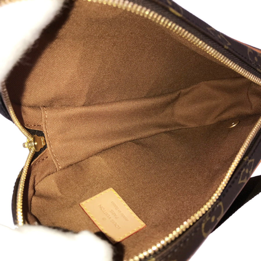LOUIS VUITTON Monogram Pochette Gange Waist pouch