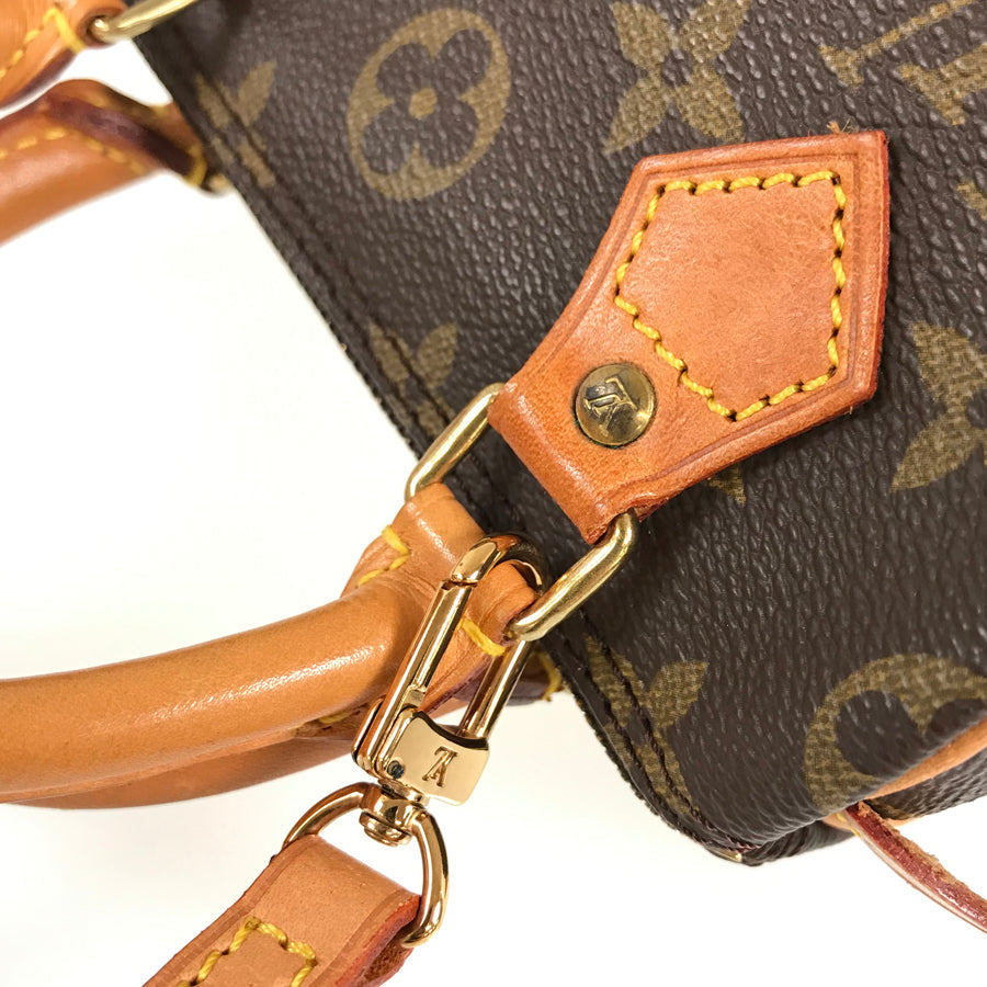 LOUIS VUITTON Monogram Mini Speedy M41534 Hand bag