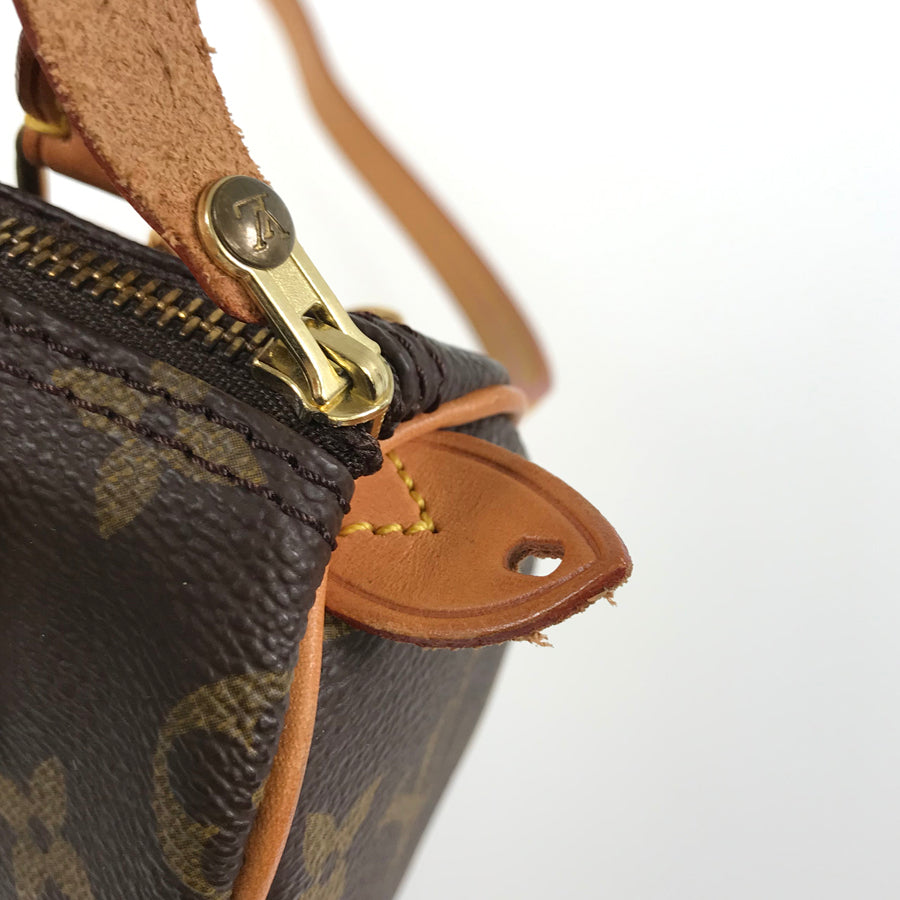 LOUIS VUITTON Monogram Mini Speedy M41534 Hand bag