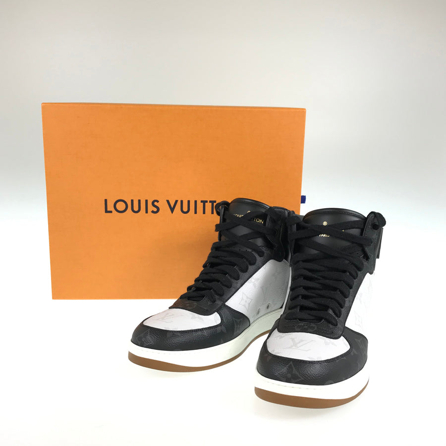LOUIS VUITTON Monogram 18AW Rivoli Line Sneaker High Top Men's sneakers