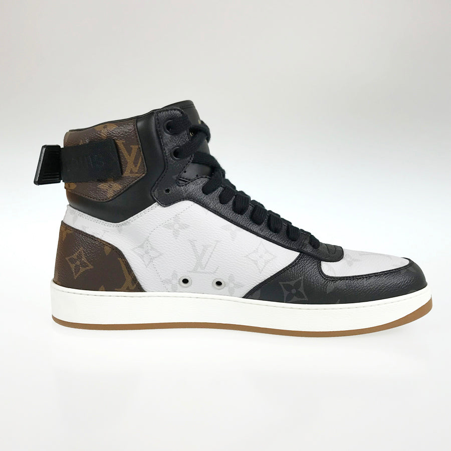 LOUIS VUITTON Monogram 18AW Rivoli Line Sneaker High Top Men's sneakers