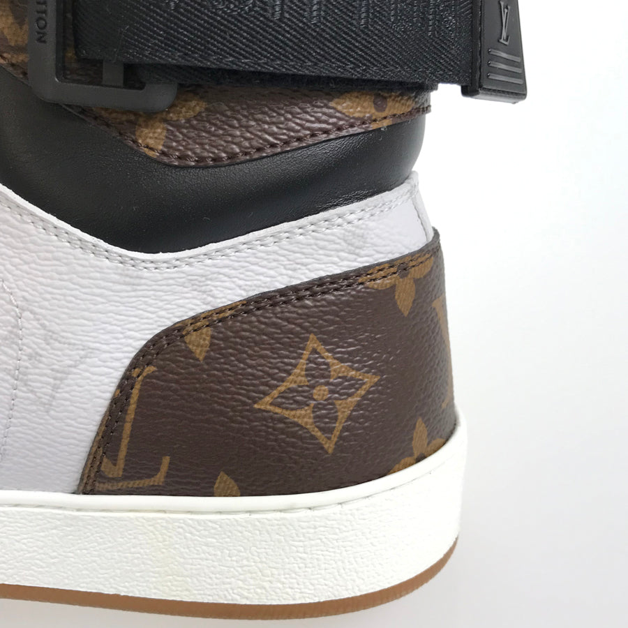 LOUIS VUITTON Monogram 18AW Rivoli Line Sneaker High Top Men's sneakers