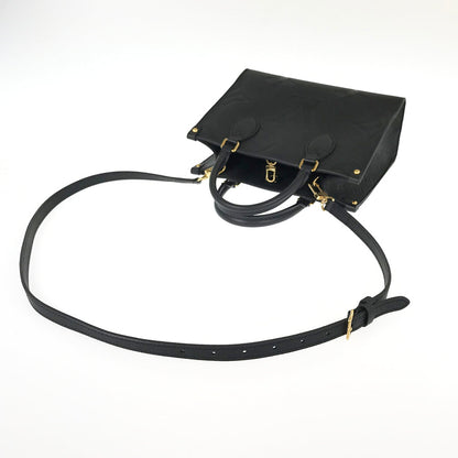LOUIS VUITTON Monogram Empreinte On the Go PM 2WAY Shoulder Bag Handbag