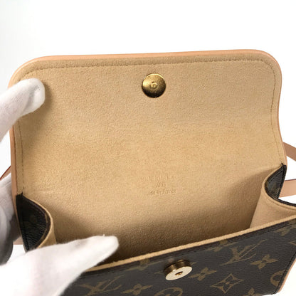 LOUIS VUITTON Monogram Pochette Florentine Waist pouch