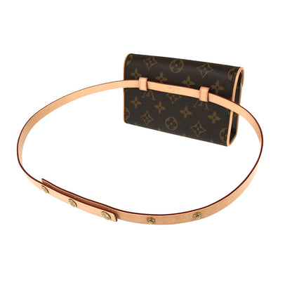 LOUIS VUITTON Monogram Pochette Florentine Waist pouch