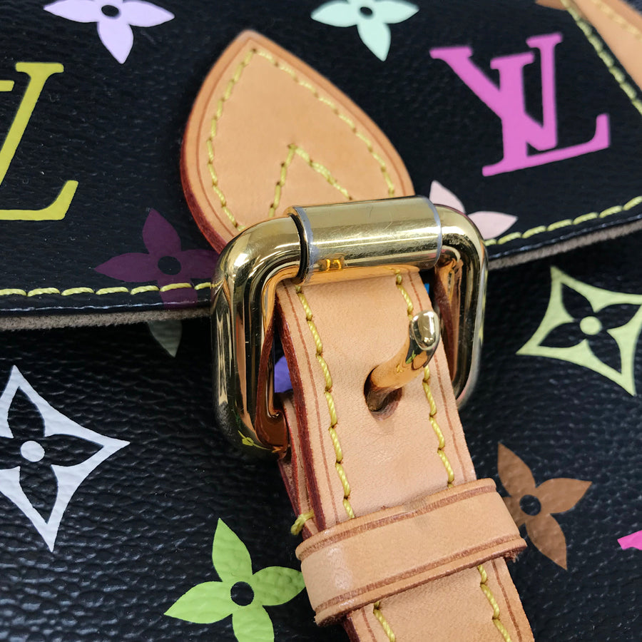 LOUIS VUITTON Monogram Multicolor Priscilla M40097 Hand bag
