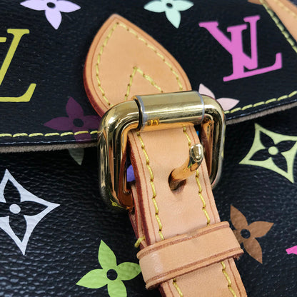 LOUIS VUITTON Monogram Multicolor Priscilla M40097 Hand bag