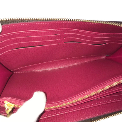LOUIS VUITTON Fuchsia purse Zip Around