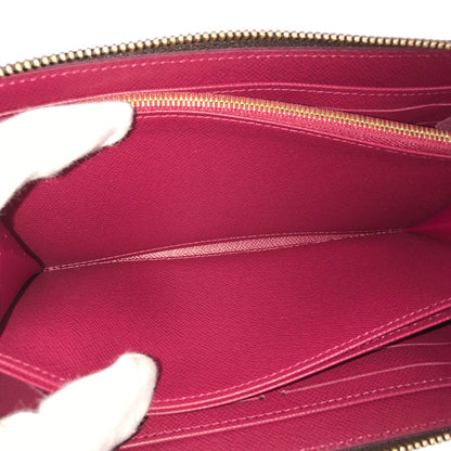 LOUIS VUITTON Fuchsia purse Zip Around