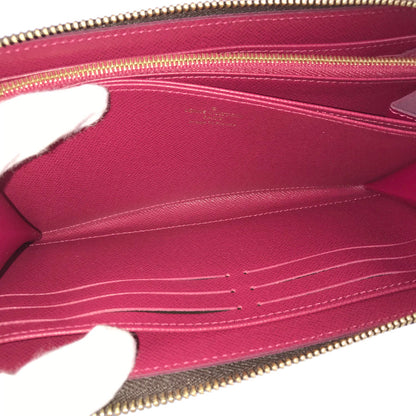 LOUIS VUITTON Fuchsia purse Zip Around