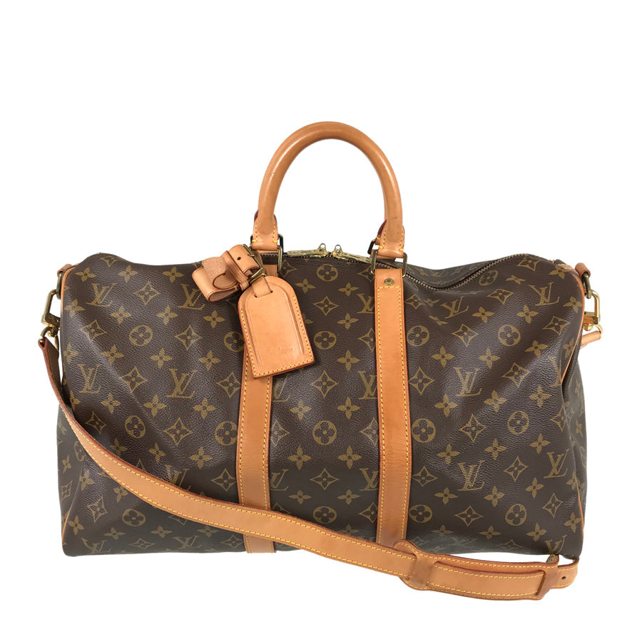 LOUIS VUITTON Monogram keepall Bandolier 45 2WAYShoulder Boston bag