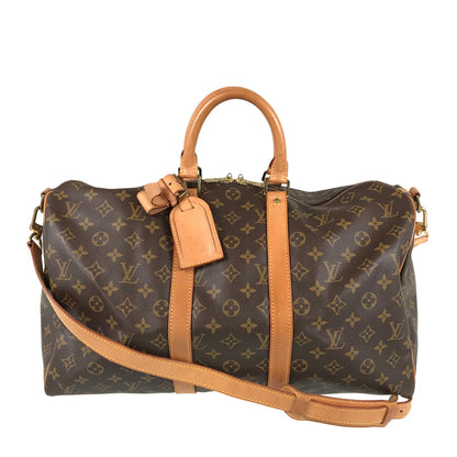 LOUIS VUITTON Monogram keepall Bandolier 45 2WAYShoulder Boston bag