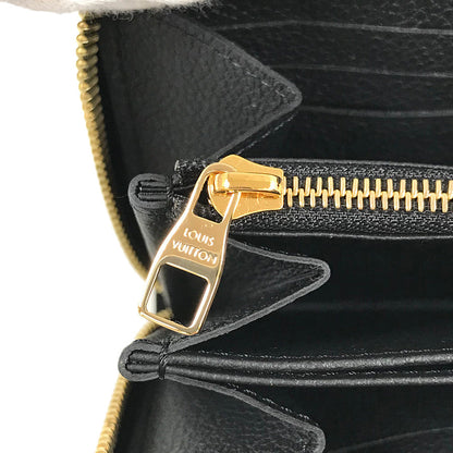 LOUIS VUITTON Bicolor Monogram Emplant Zippy Wallet purse Zip Around