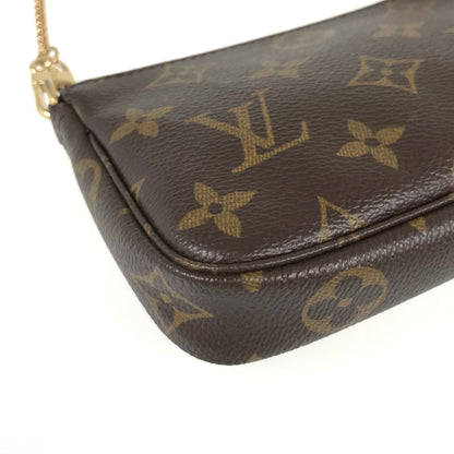 LOUIS VUITTON Monogram Mini Pochette Accessoires Pouch