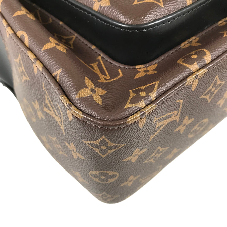 LOUIS VUITTON Monogram Makassar Josh Backpack Backpack
