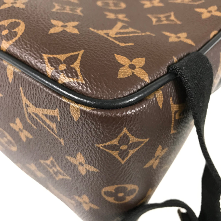 LOUIS VUITTON Monogram Makassar Josh Backpack Backpack