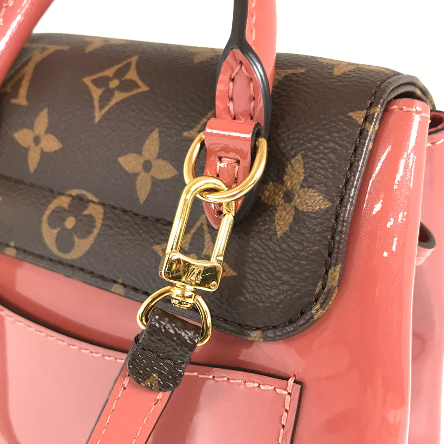 LOUIS VUITTON Monogram Vernis Hot Springs M53545 Backpack