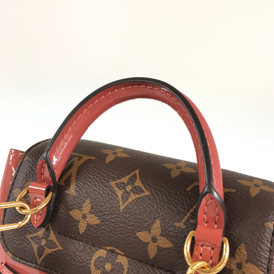 LOUIS VUITTON Monogram Vernis Hot Springs M53545 Backpack