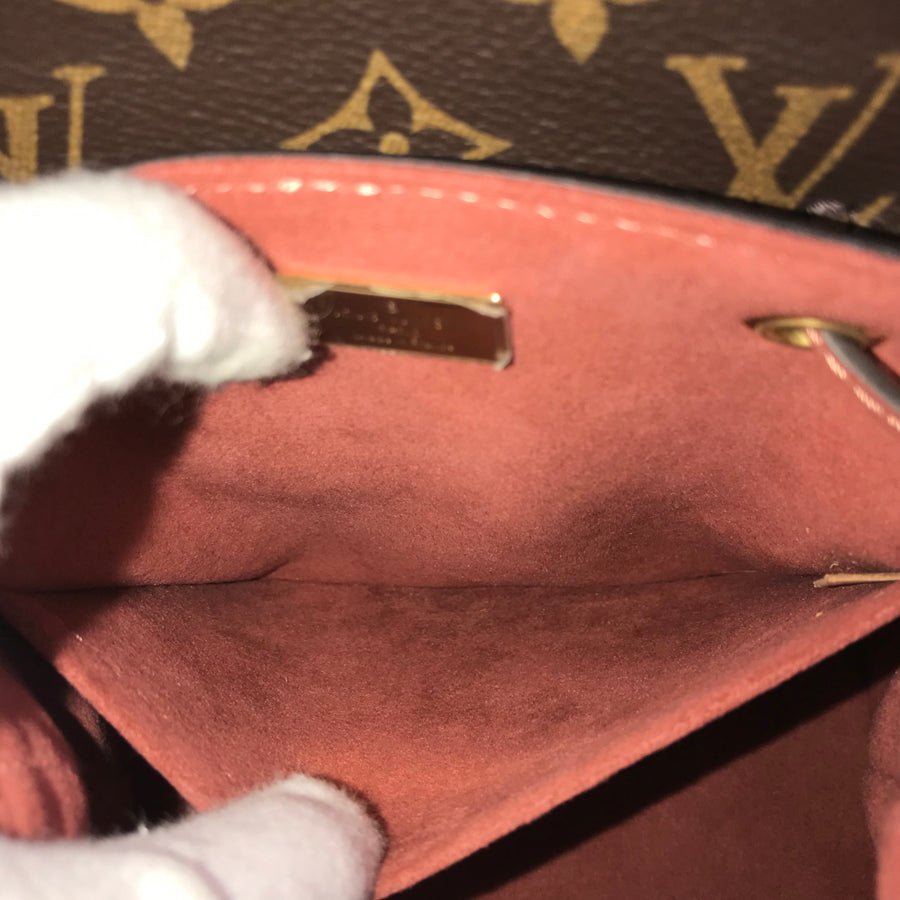 LOUIS VUITTON Monogram Vernis Hot Springs M53545 Backpack