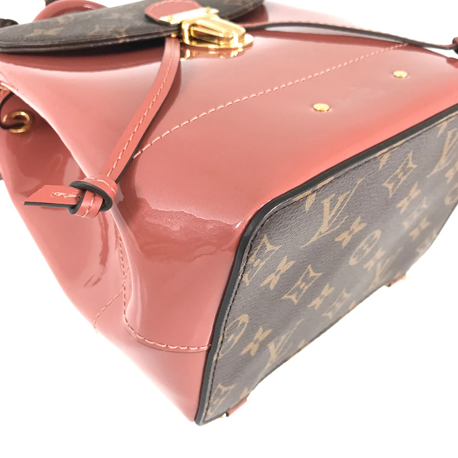 LOUIS VUITTON Monogram Vernis Hot Springs M53545 Backpack