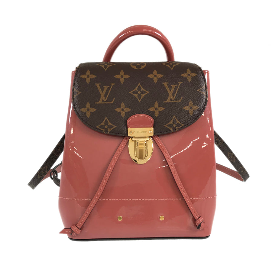 LOUIS VUITTON Monogram Vernis Hot Springs M53545 Backpack
