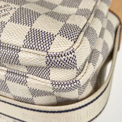 LOUIS VUITTON Damier Azur Naviglio N51189 Shoulder bag