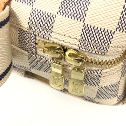 LOUIS VUITTON Damier Azur Naviglio N51189 Shoulder bag
