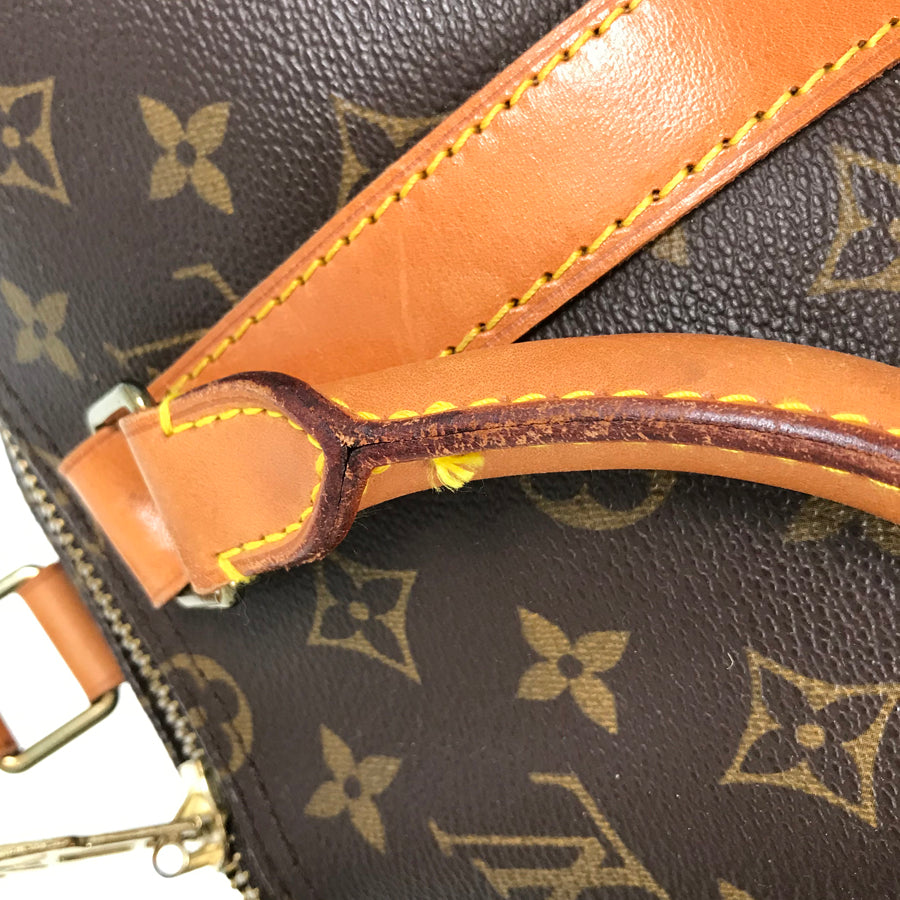 LOUIS VUITTON Monogram keepall Bandolier 55 Boston bag