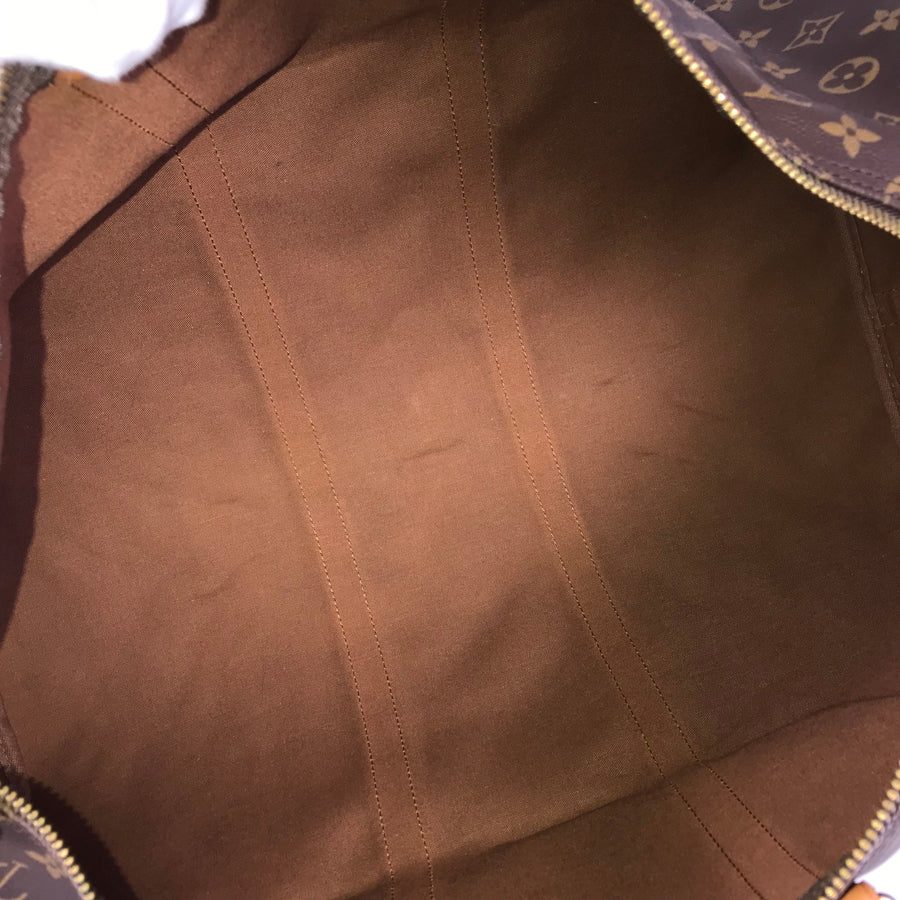 LOUIS VUITTON Monogram keepall Bandolier 55 Boston bag