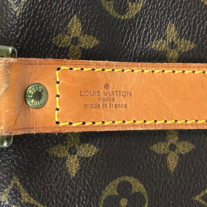 LOUIS VUITTON Monogram keepall Bandolier 55 Boston bag