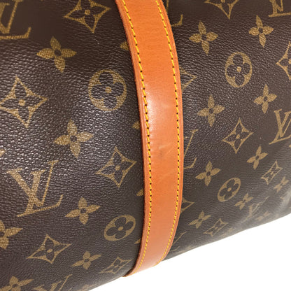 LOUIS VUITTON Monogram keepall Bandolier 55 Boston bag