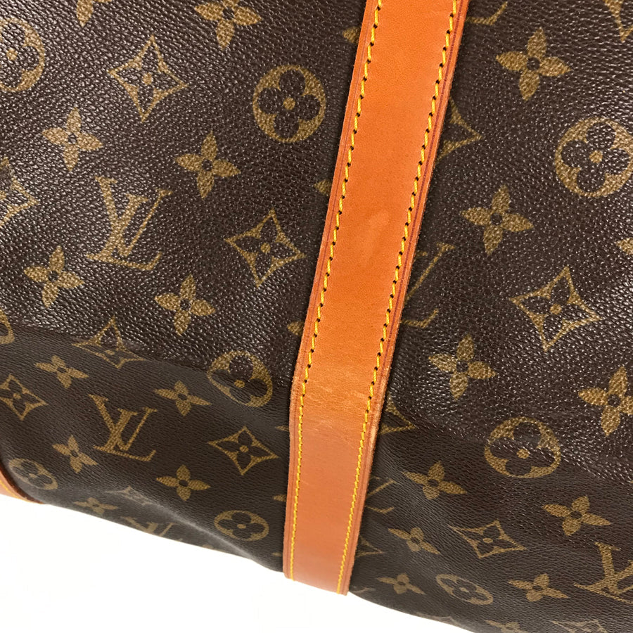 LOUIS VUITTON Monogram keepall Bandolier 55 Boston bag