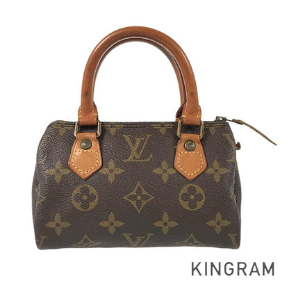 LOUIS VUITTON Monogram Mini Speedy Handbag