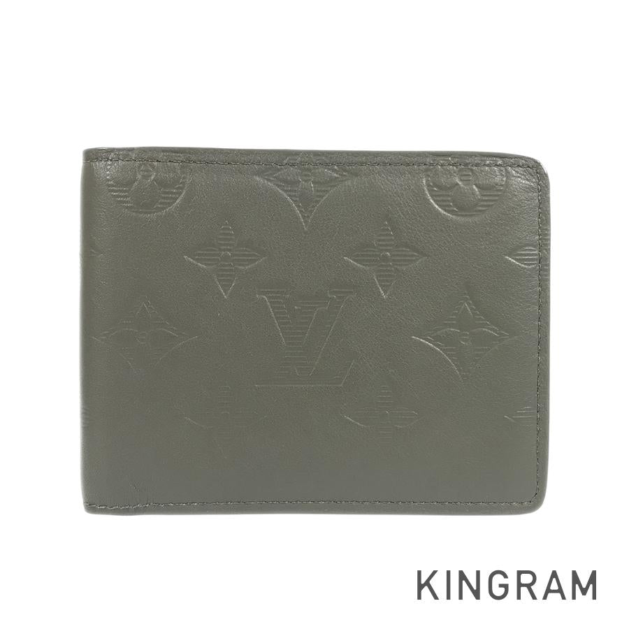 LOUIS VUITTON Monogram Shadow Portefeiulle Multipull M68324 Bifold wallet