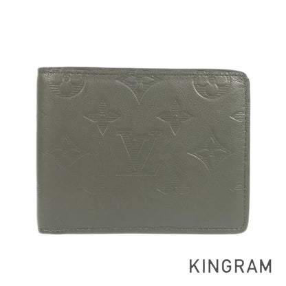 LOUIS VUITTON Monogram Shadow Portefeiulle Multipull M68324 Bifold wallet