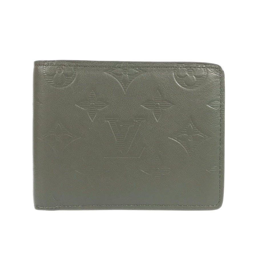 LOUIS VUITTON Monogram Shadow Portefeiulle Multipull M68324 Bifold wallet