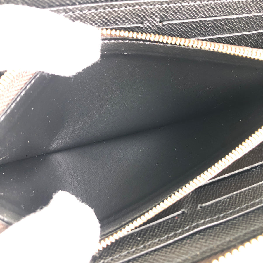 LOUIS VUITTON Monogram Reverse Portefeuille Clemence M82336 Long wallet Round zipper