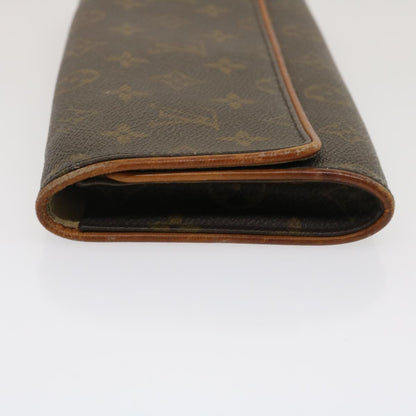 LOUIS VUITTON Monogram Pochette Twin GM Shoulder Bag M51852 LV Auth ro350