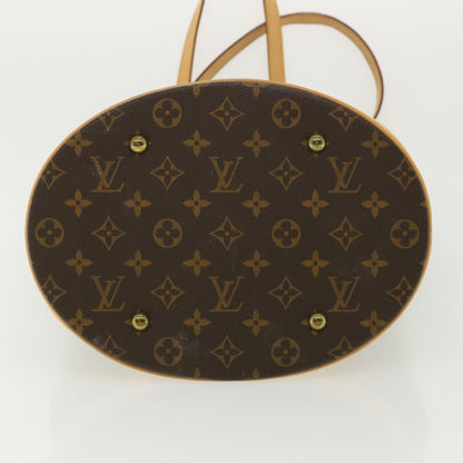 LOUIS VUITTON Monogram Bucket GM Shoulder Bag M42236 LV Auth ro517
