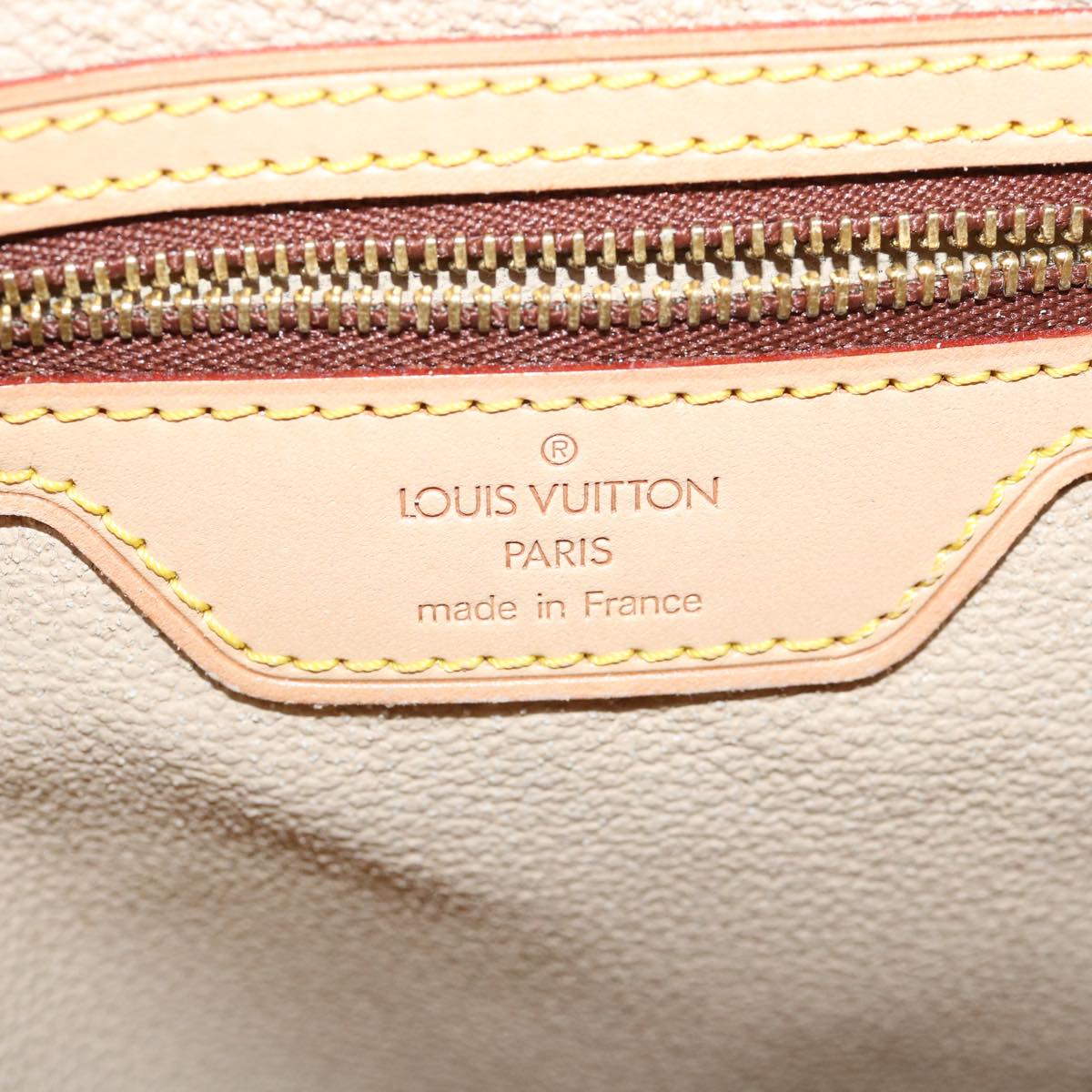LOUIS VUITTON Monogram Bucket GM Shoulder Bag M42236 LV Auth ro517