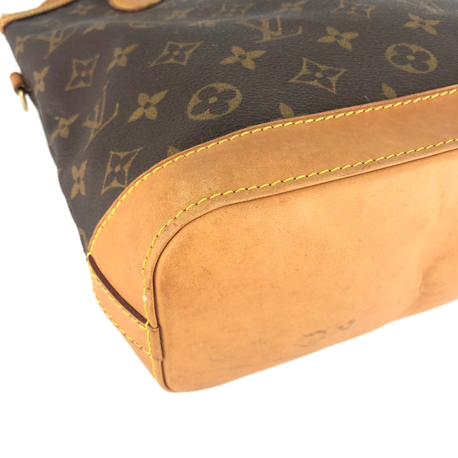 LOUIS VUITTON Monogram Lockit M40102 Hand bag